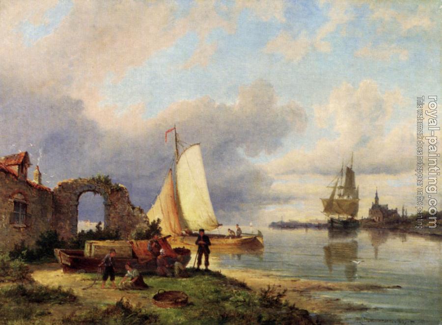 Pieter Christian Dommerson : On The Spaarne Haarlem